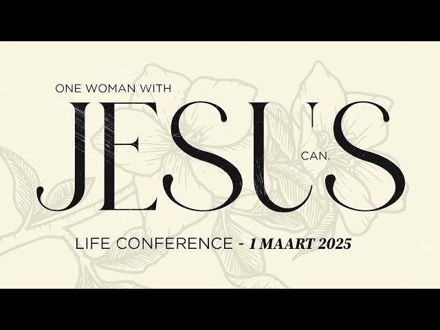 Life Conference 2025 promo | One woman with Jesus can