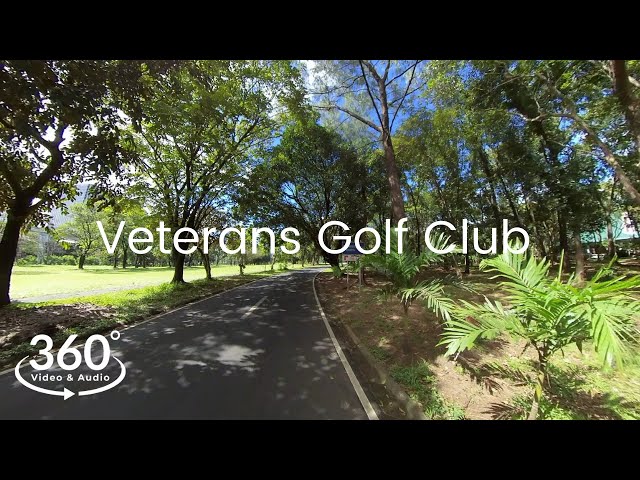 Veterans Golf Club , Quezon City , Philippines | 360° VR Video & Audio Relax Walking Tour