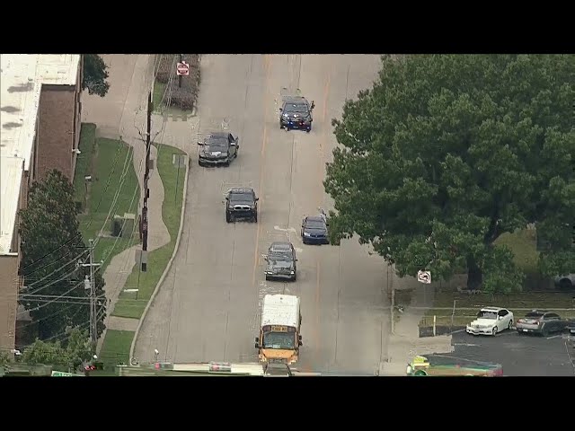 RAW: Carrollton police chase ends with suspect boxed in