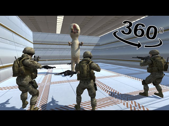 SCP 173 360 VR Video Film - YOU NEVER BLINK! || Funny Horror Animation ||