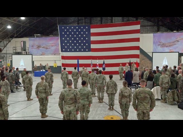 U.S. Space Forces-Korea officially activated at Osan Air Base today.