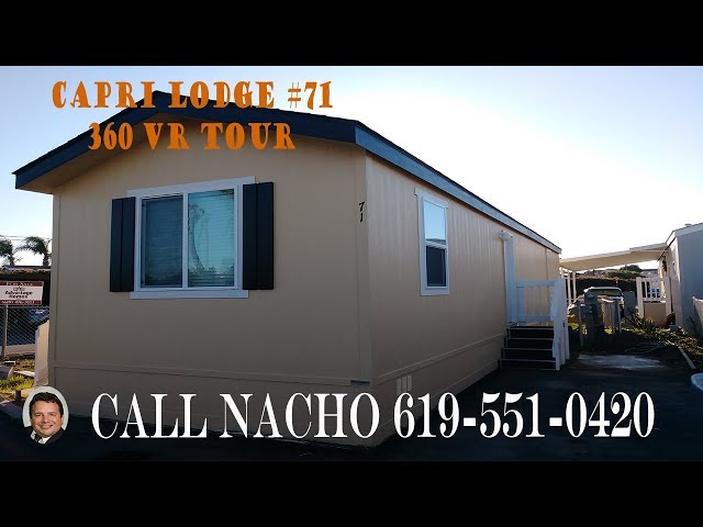 SOLD!! Mobile Home on Sale Imperial Beach- 360 Tour Capri 71