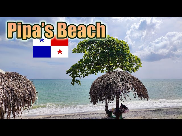 Pipa's Beach, Restaurante Mariscos, Farallon, Río Hato, Panamá. Pipas Beach