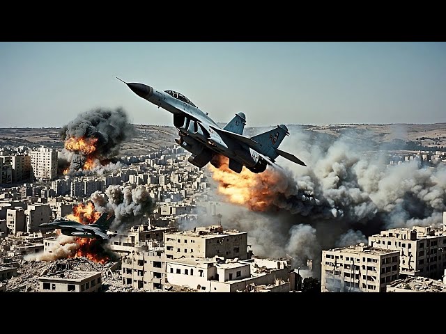 1 Minute Ago! Thousands of Israeli Ground Bullets Fly towards Iranian Fighter Jets. What happened?