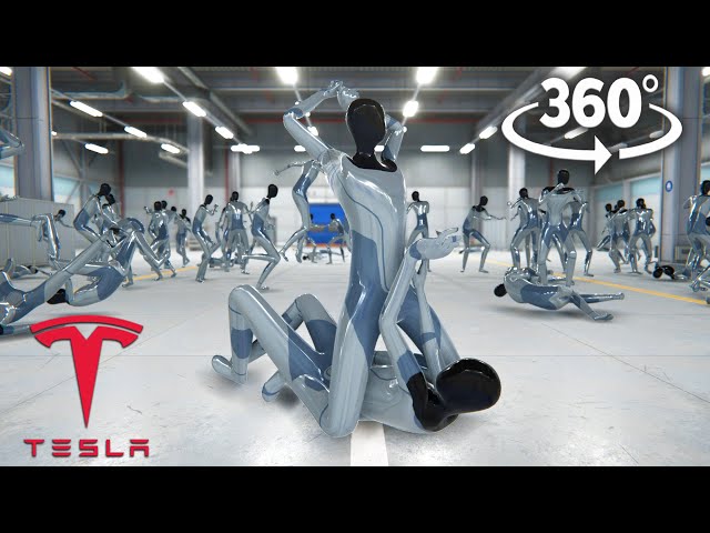 Tesla Bots 360° | VR/360° Experience