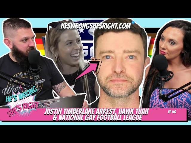 Justin Timberlake Arrest, Hawk Tuah & National Gay Football League - Episode 46