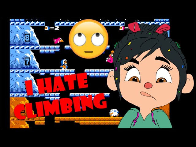 Vanellope Von Schweetz Plays Ice Climber !!!! Wreck It Ralph !!!!