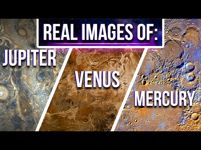 Real Images From NASA's Mission To Mercury, Venus, and Jupiter