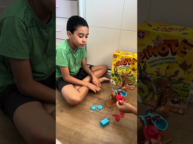 Ja jogaram esse jogo?    #jogos #cavalo #pinote #family #funny #criança #kids #novo #brinquedos