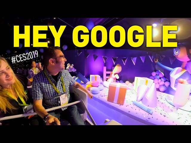 360 Video: Take a Spin on the Google Amusement Park Ride at CES 2019