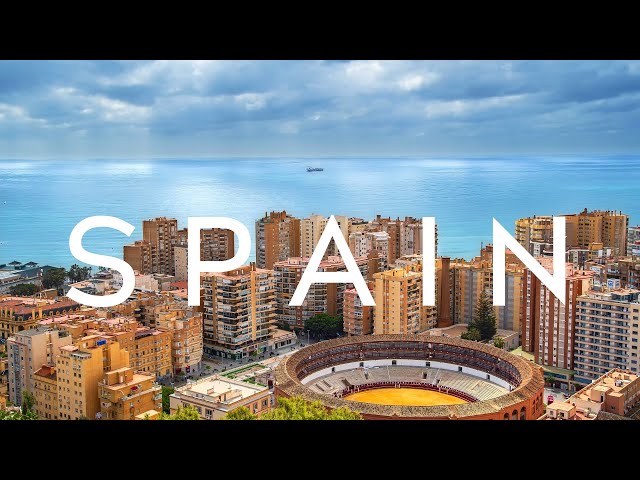 Spain 4K. Relaxing Music Film