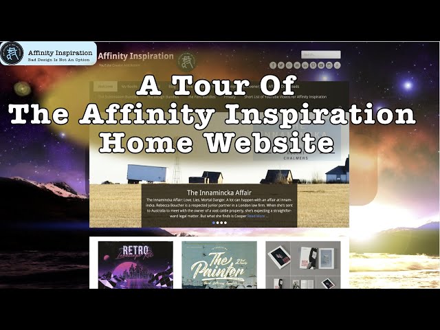 A Tour Of The Affinity Inspiration Home Website