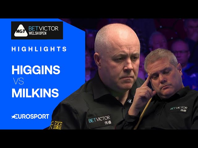 AMAZING PERFORMANCE! 🤩 | John Higgins vs Robert Milkins | 2025 Welsh Open Highlights