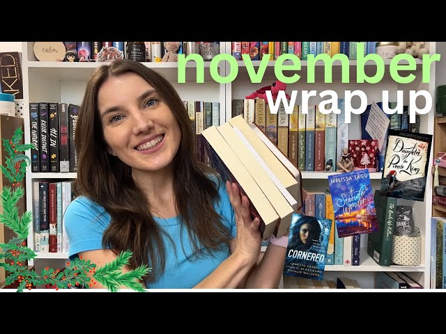 November wrap up⛄ya fantasy, christian romance, CHRISTMAS BOOKS