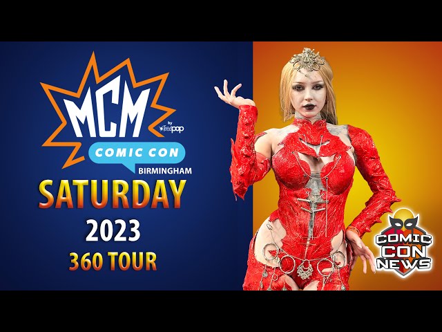 MCM Comic Con Birmingham 2023 Saturday: Revealing the Vibrant Atmosphere in 360