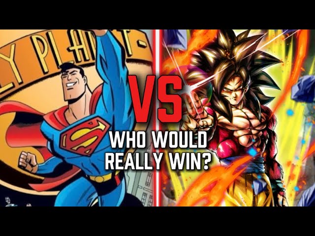 SSJ4 Goku VS DCAU Superman | Who Would REALLY Win?