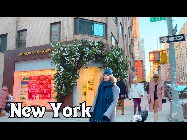 4K NYC Walk | Exploring NYC’s Wealthiest Avenues: Madison & 5th ✨