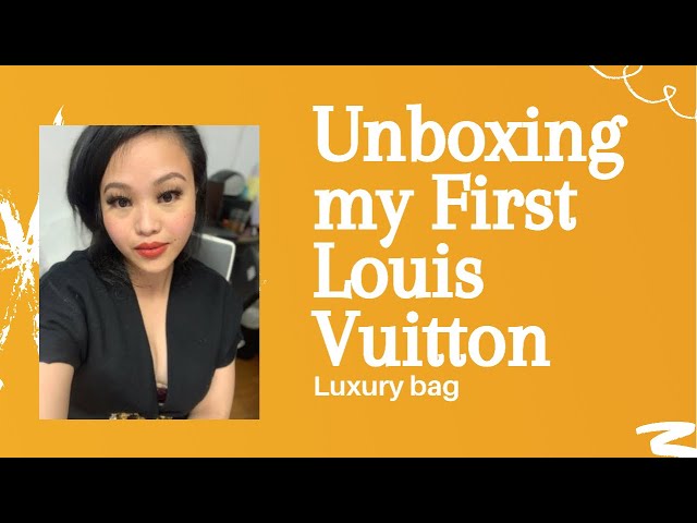 UNBOXING My LOUIS VUITTON  Purchased