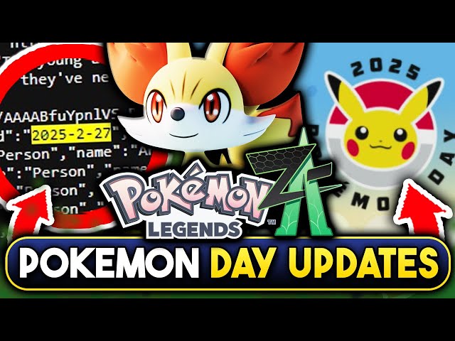 POKEMON NEWS! NEW POKEMON DAY LEAKS, UPDATES & RUMORS! NEW NINTENDO UPDATES & MORE!