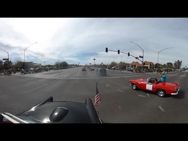 Ostrich Festival Parade (5) #Theta360