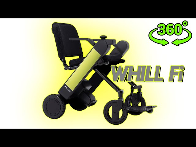 🔎360° VR Test Drive Whill Folding Wheelchair (Model Fi)