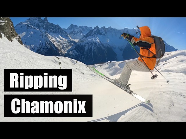 Skiing ALL 5 Resorts in Chamonix!