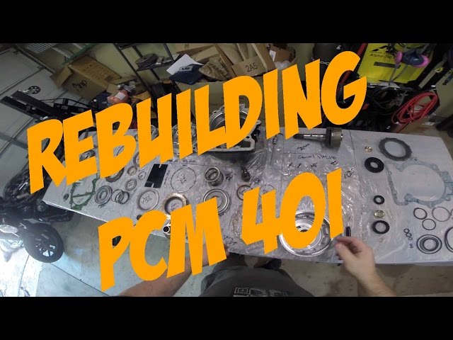 MaksWerks Garage - DIY Step By Step Rebuilding a PCM 40i Boat Transmission