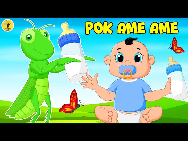 POK AME AME Grasshopper Butterfly | Children's Songs - Most Popular Toddler Songs