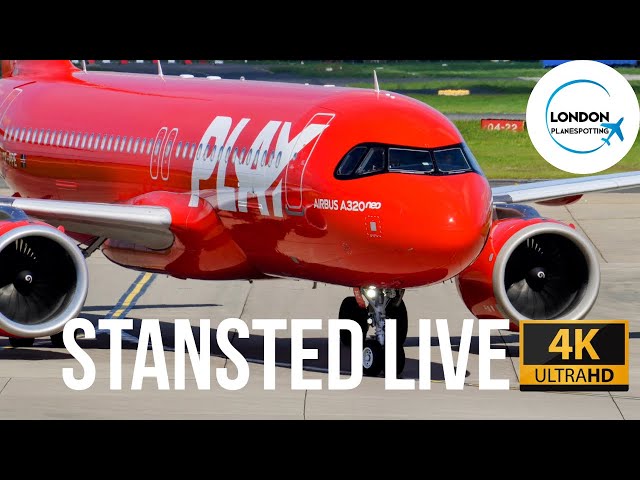 Stansted Airport #LIVE - Saturday! 15th January 2025 - Friendly chat - Waving Pilots #livestream