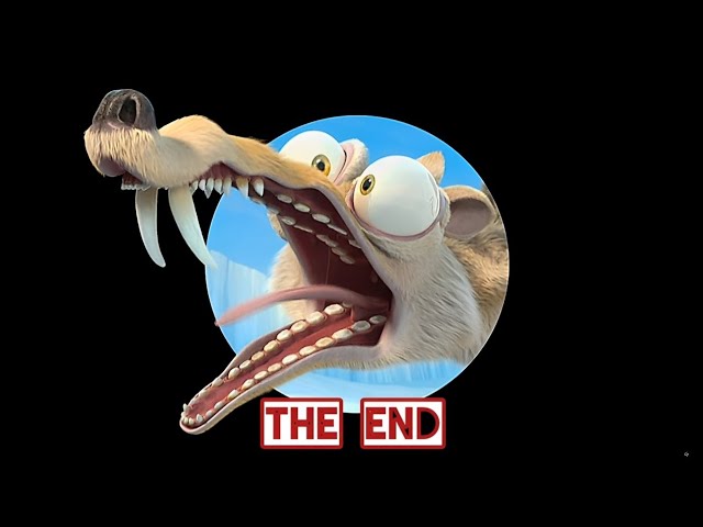 Ice Age 3 Dawn of the Dinosaurs Bahasa Indonesia The End