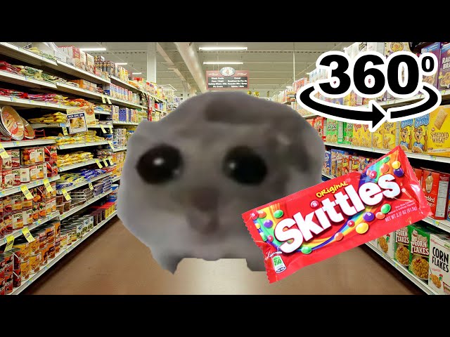 Skittles meme Sad Hamster 360º