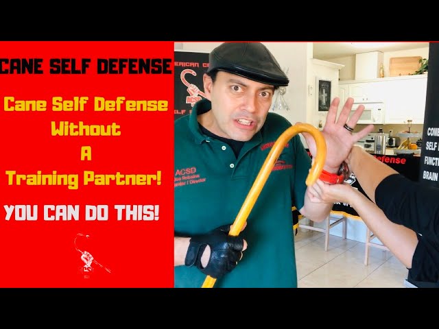 Cane Self Defense Without A Training Partner!