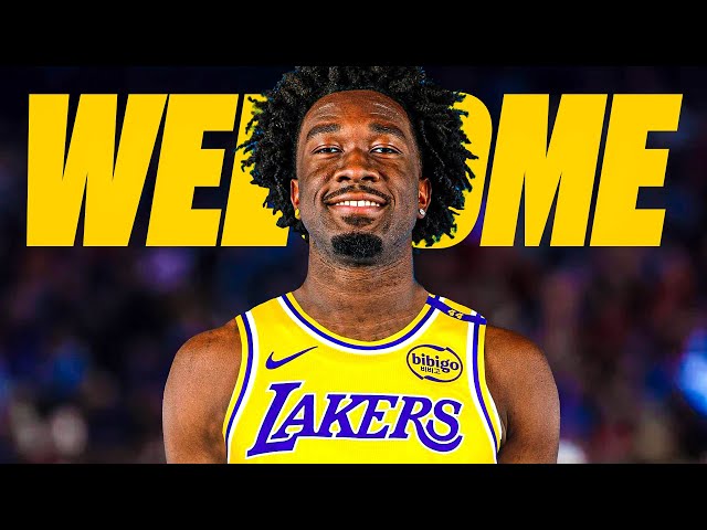 WELCOME TO LAKERS MARK WILLIAMS !