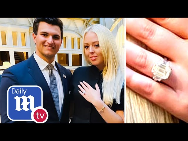 Tiffany Trump billionaire fiance proposes with $1.2m ring