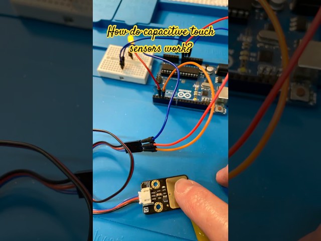 Capacitive Touch Sensor Control Investigated! #shorts #diy #tips #tricks #electronics #shorts