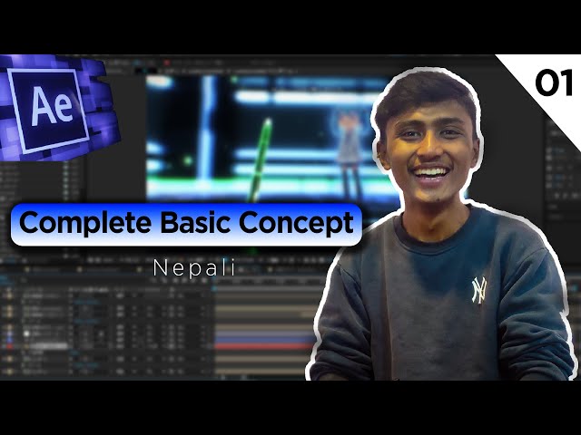 After Effects Tutorial in Nepali | Complete Basic Concept for Beginners - 01