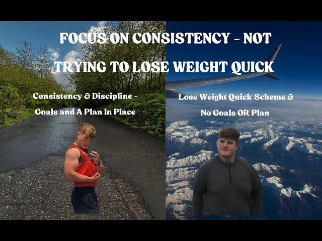 STOP FOCUSING On Trying To Lose Weight Rapid... Focus On Consistency Instead(WEIGHT-LOSS TIPS)