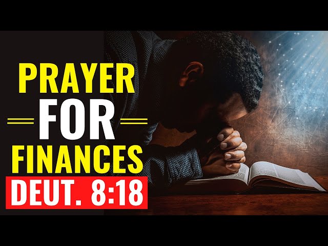 Money And Financial Breakthrough Prayer - Prayer For Finances