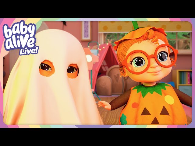 LIVE! The Babies And Charlie's Spooky Season 🎃 BRAND NEW Halloween Episode 🔴 Baby Alive Season 4