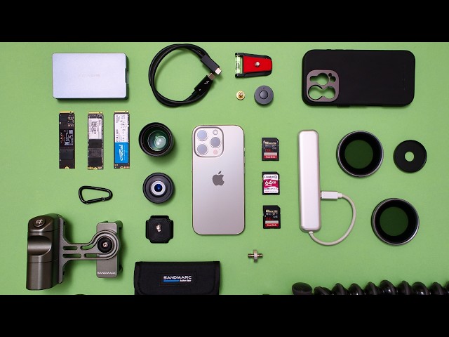 EDC camera setup | iPhone 16 Pro + accessories