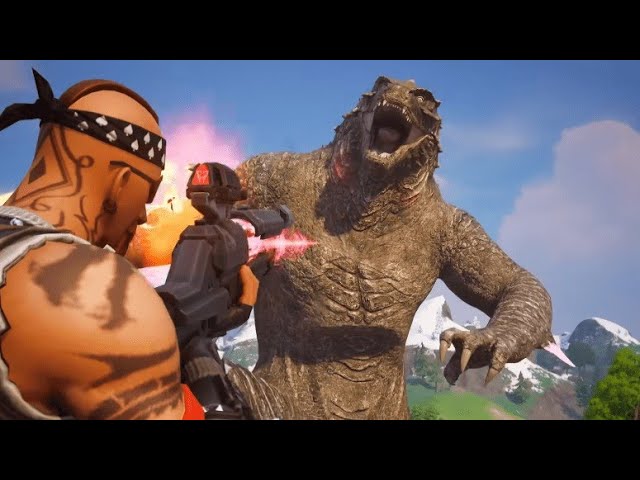 I got GODZILA in Fortnite