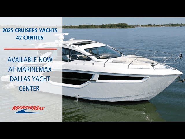 2025 Cruisers Yachts 42 Cantius  I  MarineMax Dallas Yacht Center