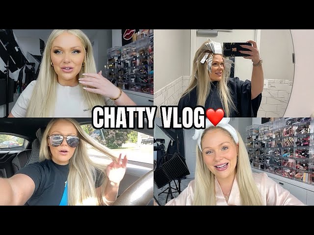 CHATTY VLOG | Get Ready With Me, Summer Clothing Try On Haul, Changing My Hair + more!  KELLY STRACK