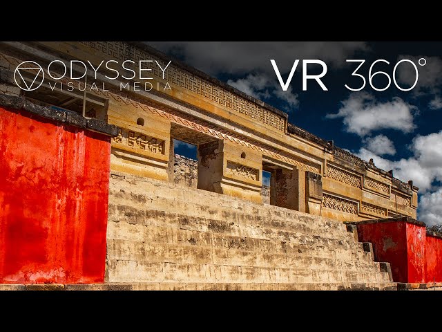 Mitla Ruins Virtual Tour | Mexico VR Travel Experience 360° 8K