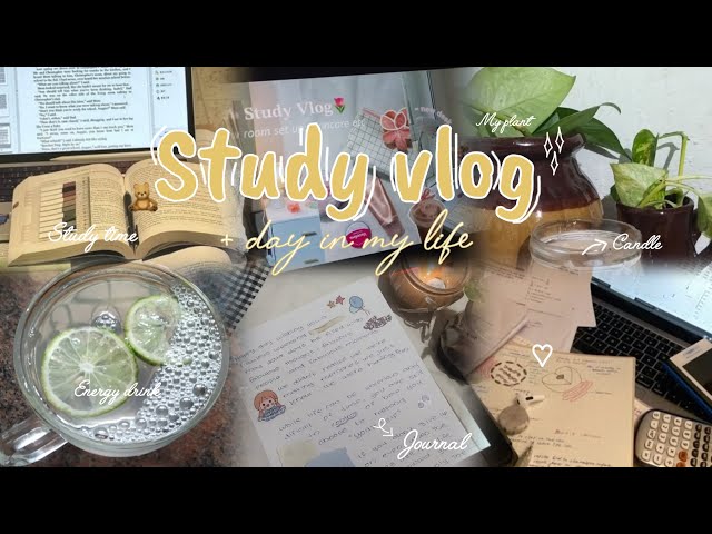 🍀🌷STUDY VLOG + day in my life| Malayalam vlog📈✨ #journalingideas #study #studyvlog