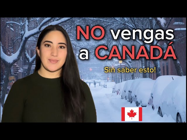 5 COSAS que debes saber ANTES de mudarte a Canadá 🇨🇦